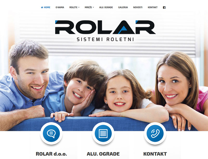 Nove web stranice tvrtke Rolar d.o.o.